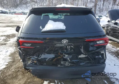 2025 Toyota Grand Highlander Xle Hybrid z USA, uszkodzony, nr VIN 5TDACAB59SS065178